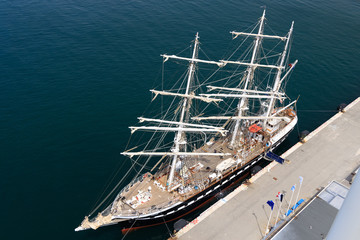 Naklejka premium Port at Marseille France