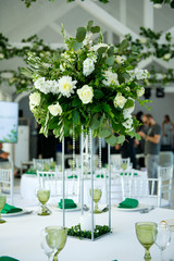 flower arrangement on a table indoors