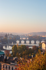 Naklejka na ściany i meble Prague Bridges