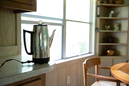 vintage coffee percolator 