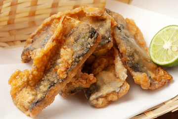 秋刀魚の竜田揚げ
