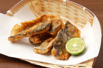 秋刀魚の竜田揚げ