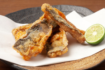秋刀魚の竜田揚げ