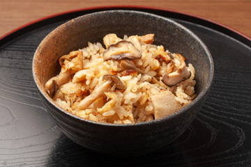 きのこの炊き込みご飯