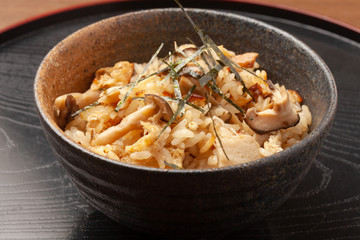 きのこの炊き込みご飯