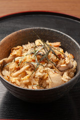 きのこの炊き込みご飯