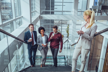 Success is discussed better over a cup of coffee