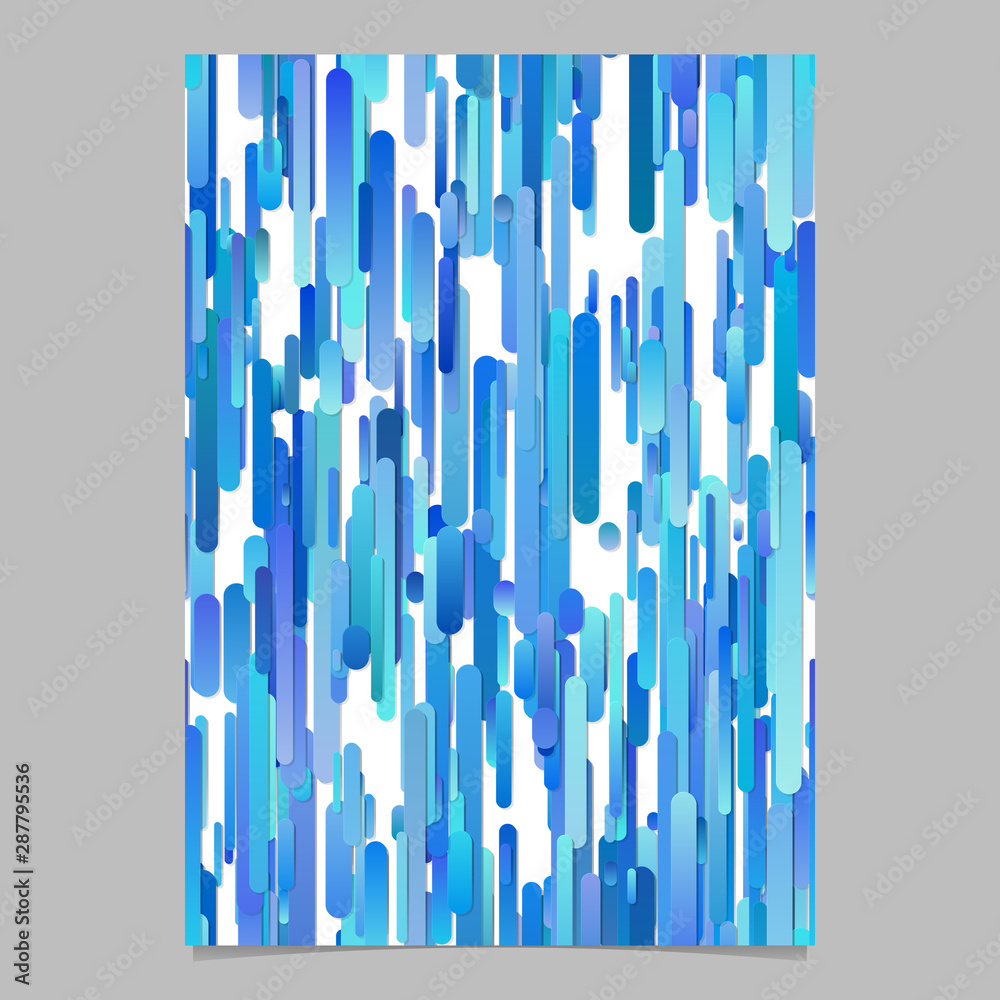 Poster abstract modern vertical gradient rounded stripe pattern card background template graphics