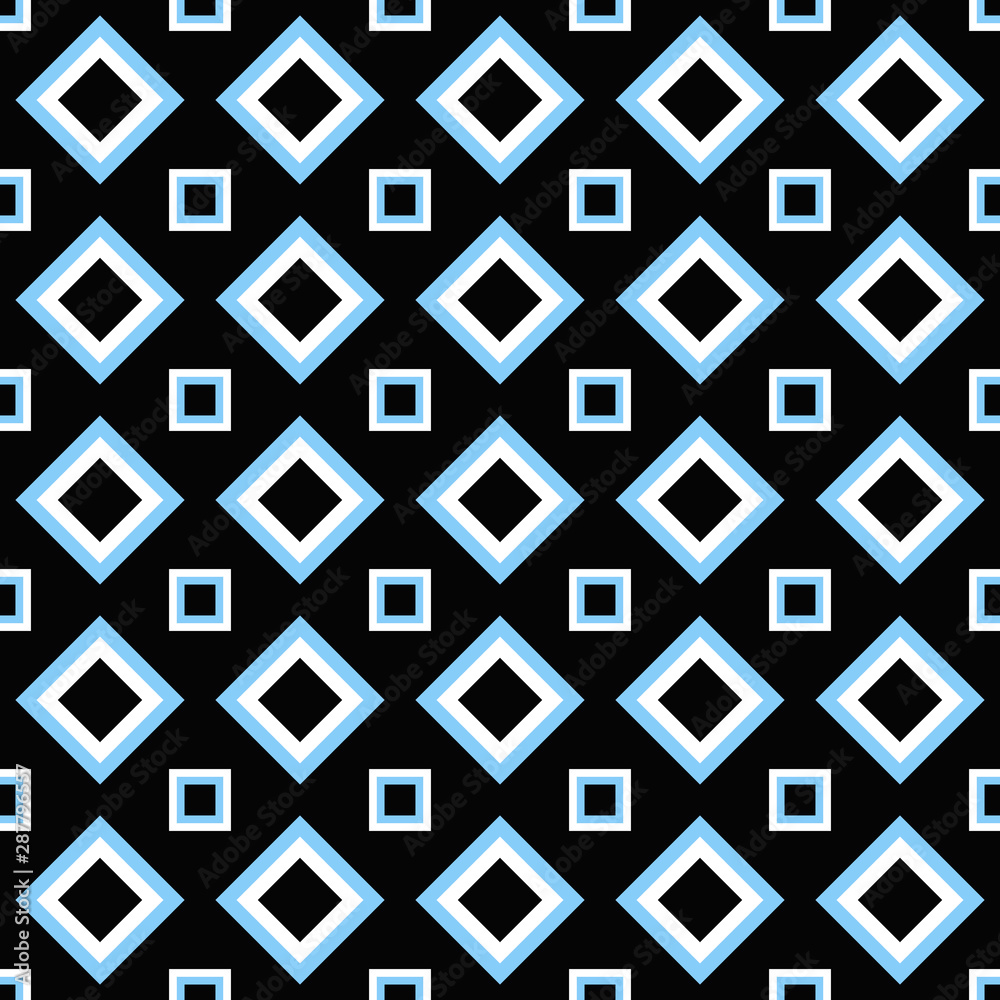 Poster abstract repeating pattern - vector square design background