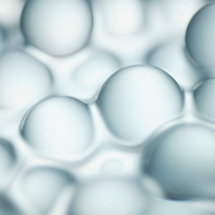 abstract blue spheric background