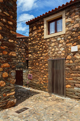Fototapeta na wymiar Traditional portuguese schist stone house