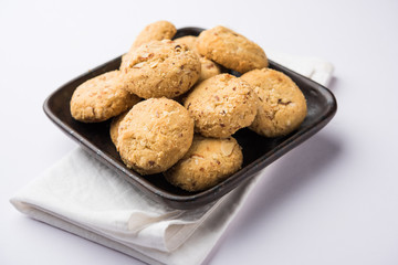 Nan khatai or Nankhatai is an authentic Indian sweet and savory eggless cookie loaded with dry fruits 