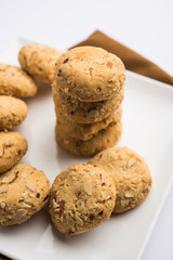 Nan khatai or Nankhatai is an authentic Indian sweet and savory eggless cookie loaded with dry fruits 