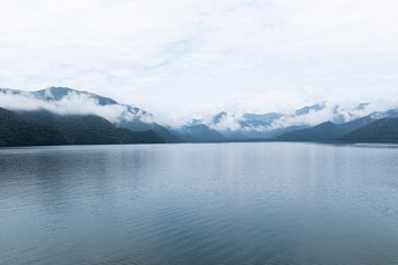 中禅寺湖周辺の風景