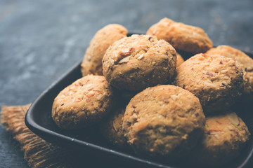 Nan khatai or Nankhatai is an authentic Indian sweet and savory eggless cookie loaded with dry fruits 