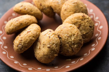 Nan khatai or Nankhatai is an authentic Indian sweet and savory eggless cookie loaded with dry fruits 