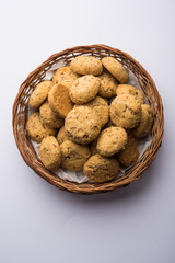 Nan khatai or Nankhatai is an authentic Indian sweet and savory eggless cookie loaded with dry fruits 