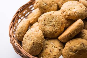 Nan khatai or Nankhatai is an authentic Indian sweet and savory eggless cookie loaded with dry fruits 