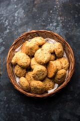 Nan khatai or Nankhatai is an authentic Indian sweet and savory eggless cookie loaded with dry fruits 