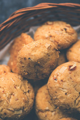 Nan khatai or Nankhatai is an authentic Indian sweet and savory eggless cookie loaded with dry fruits 
