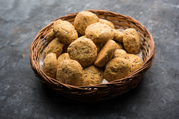 Nan khatai or Nankhatai is an authentic Indian sweet and savory eggless cookie loaded with dry fruits 