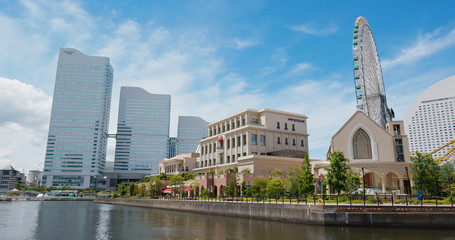 Yokohama water harbor