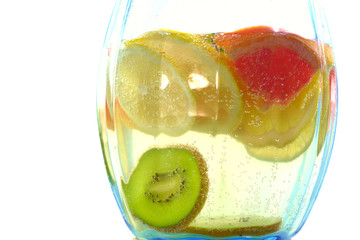 slices of fresh citrus fruit