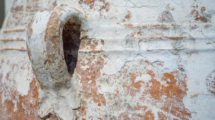 Griff von einem Tonkrug