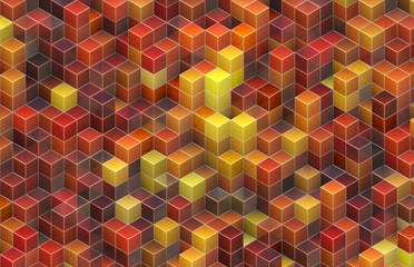 cubes blocks squares decor background