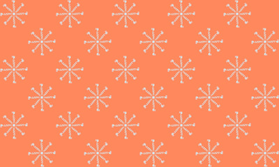 Floral Style tiles pattern background