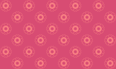 Mandala sari pattern background