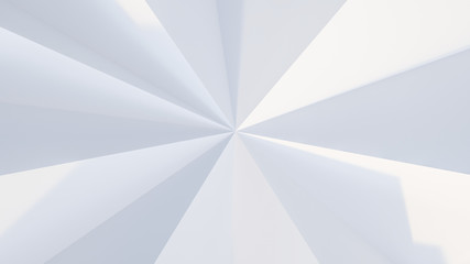 White backround. Abstract Illustration. Parametric Low poly triangle