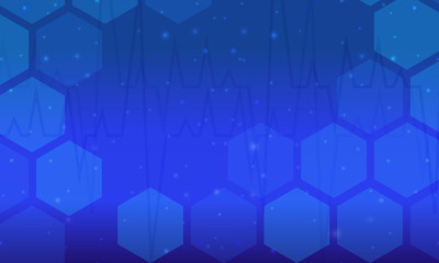 Abstract technology background with gradient