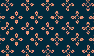 Elegant and beautiful flower pattern background