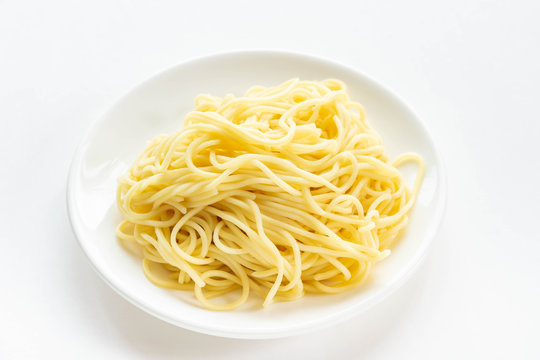 湯がいた中華麺