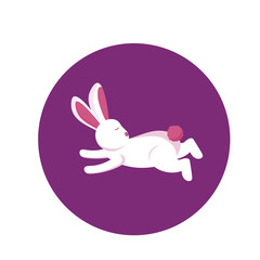 Isolated rabbit cartoon vector design