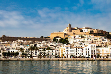 Fototapeta na wymiar Old town Ibiza