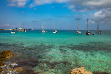  Boats from Island Formentera-Ibiza