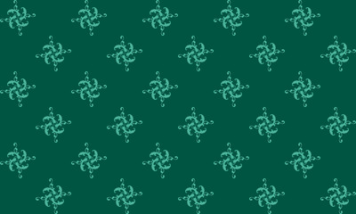 Simple flower floral pattern 