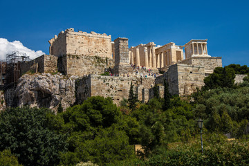 ancient ruins in athens