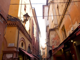 Fototapeta na wymiar Street, Bologna, Italy, Europe, EU 