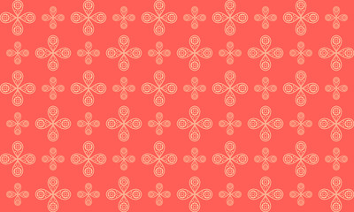 Simple Flower pattern background