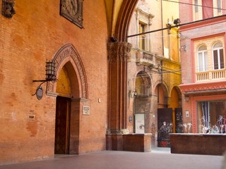 Street, Bologna, Italy, Europe, EU   