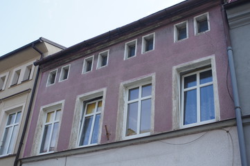 Fototapeta na wymiar old building,Darłowo 