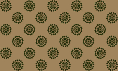 Fototapeta premium Ethnic Flow less pattern background