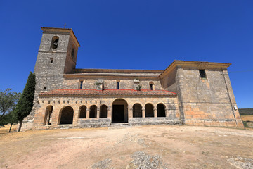 Romanesque church of Our Lady of the Assumption in Tamajón, Guadalajara (Spain)