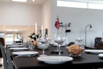 Birthday party ready for guests 