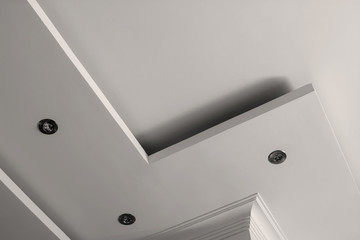 living room ceiling halogen spots