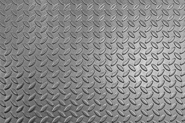 Corrugated texture of gray metal. Metallic background.