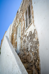 Paros - Kykladen - Haus mit alter Fassade